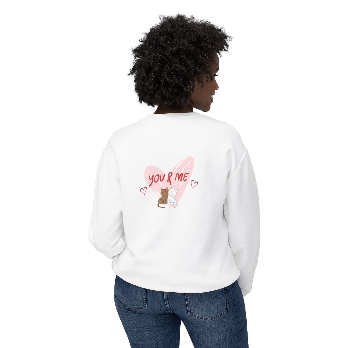 Love is_ Women's Lightweight Crewneck Sweatshirt