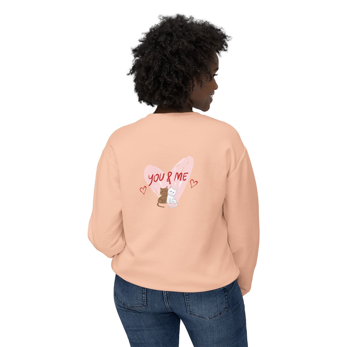 Love is_ Women's Lightweight Crewneck Sweatshirt