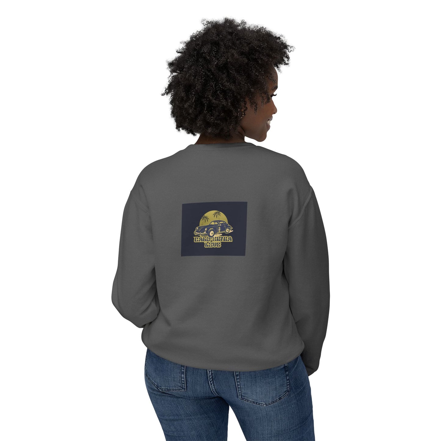 Cali Style - Unisex Lightweight Crewneck Sweatshirt