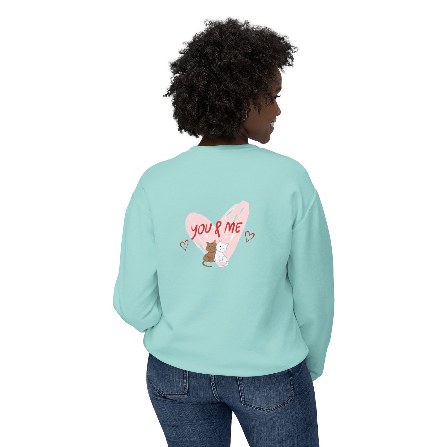 Love is_ Women's Lightweight Crewneck Sweatshirt