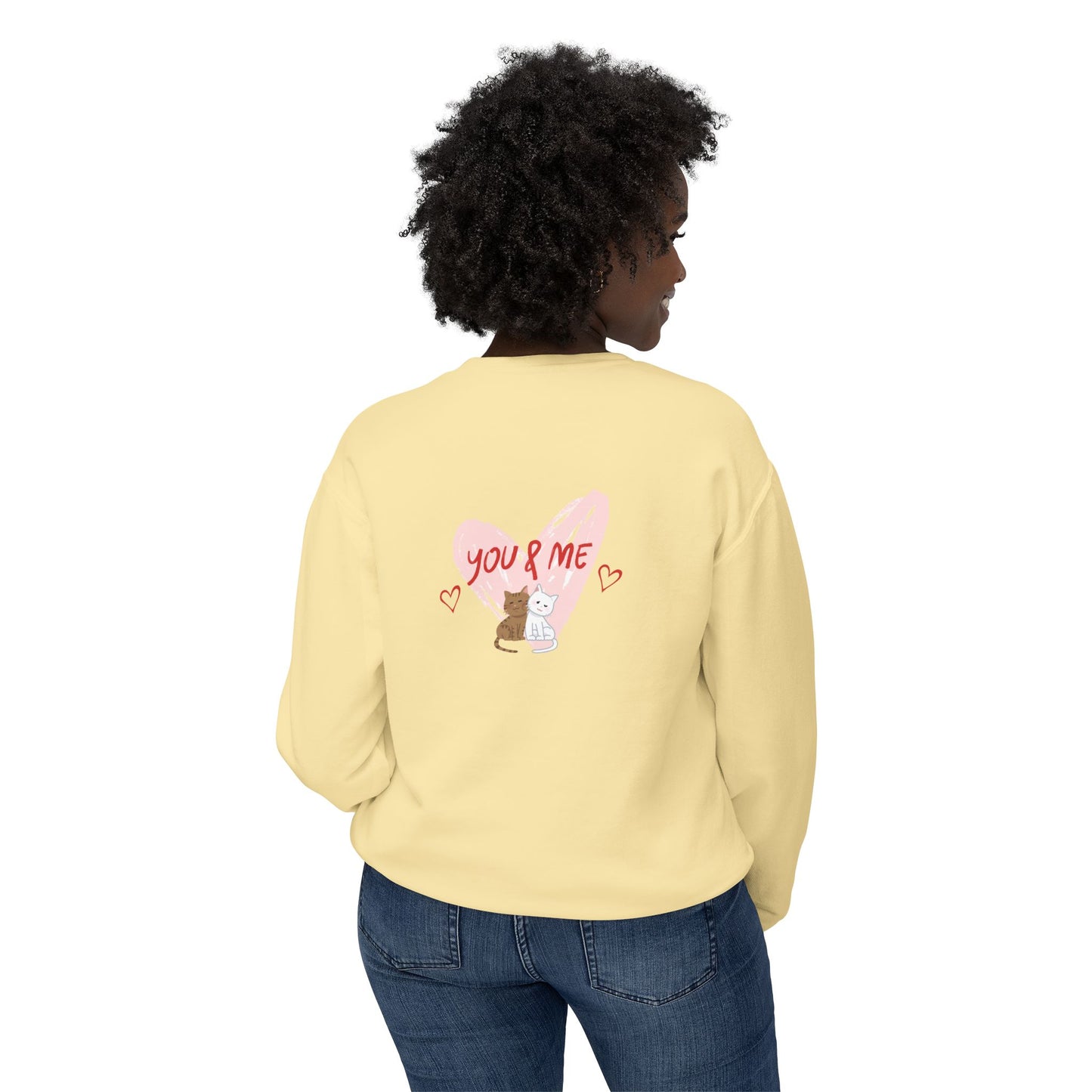 Love is_ Women's Lightweight Crewneck Sweatshirt