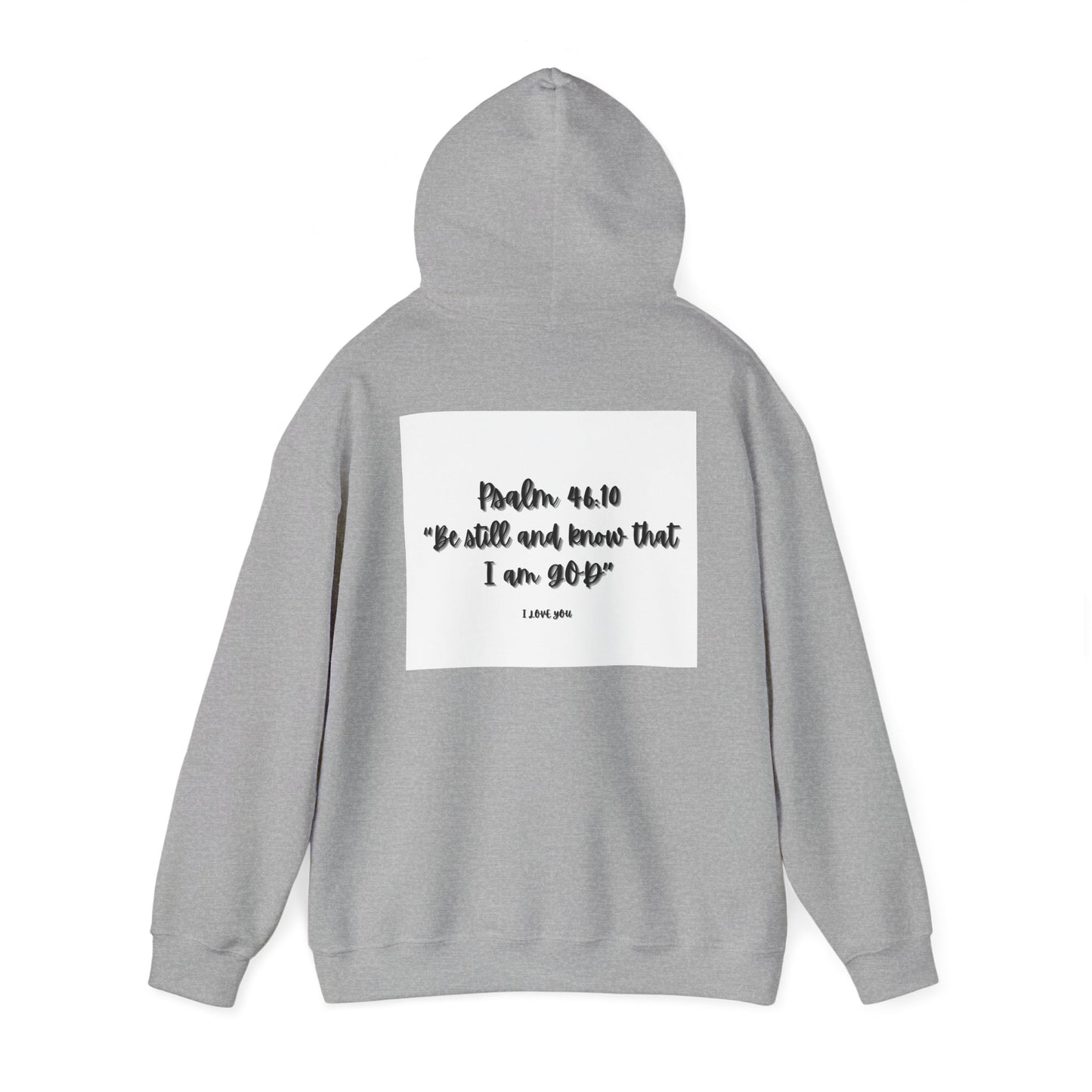 Spirit lead me Psalm 46 10 Unisex Heavy Blend™ Hooded Sweatshirt