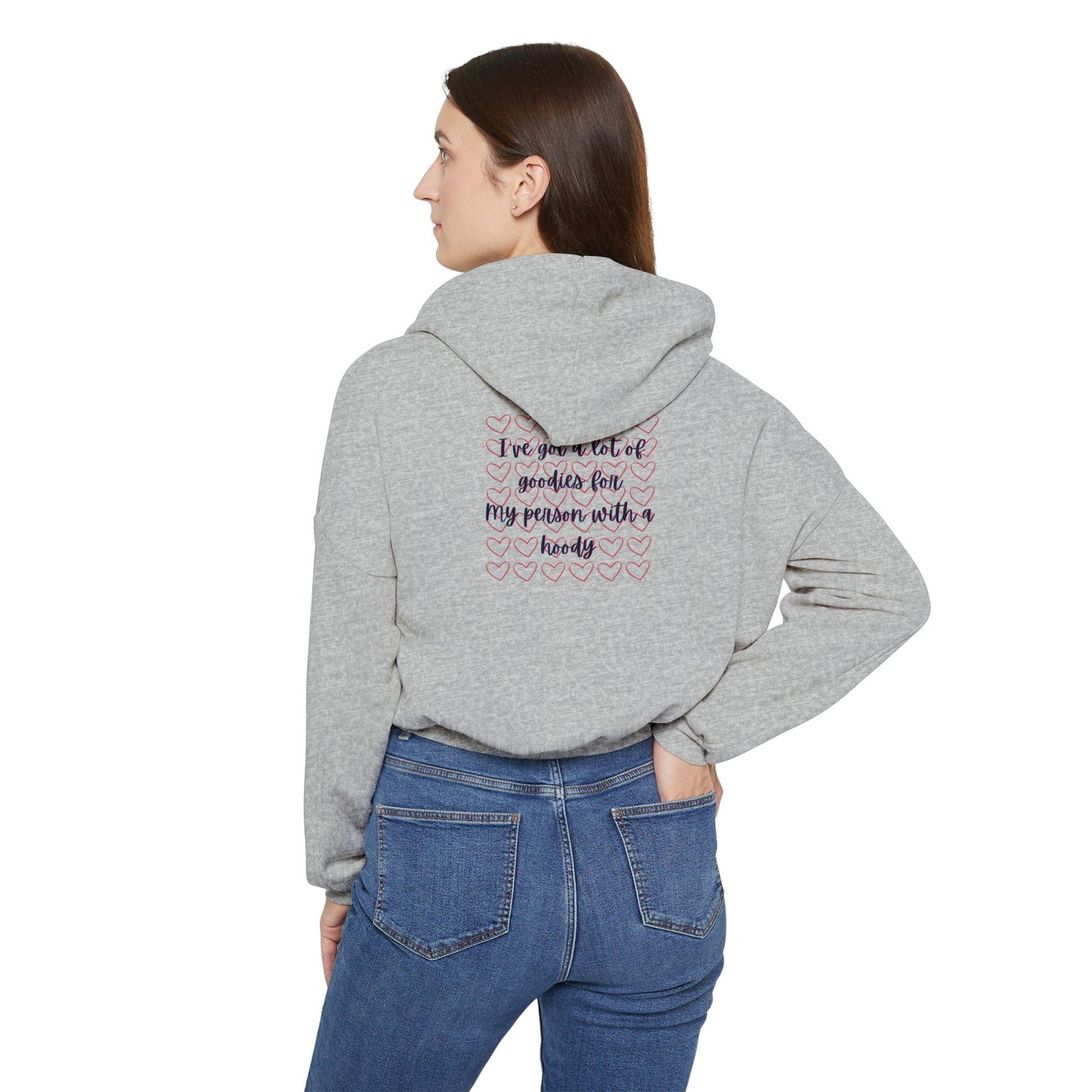 BE MINE Women's Cinched Bottom Hoodie