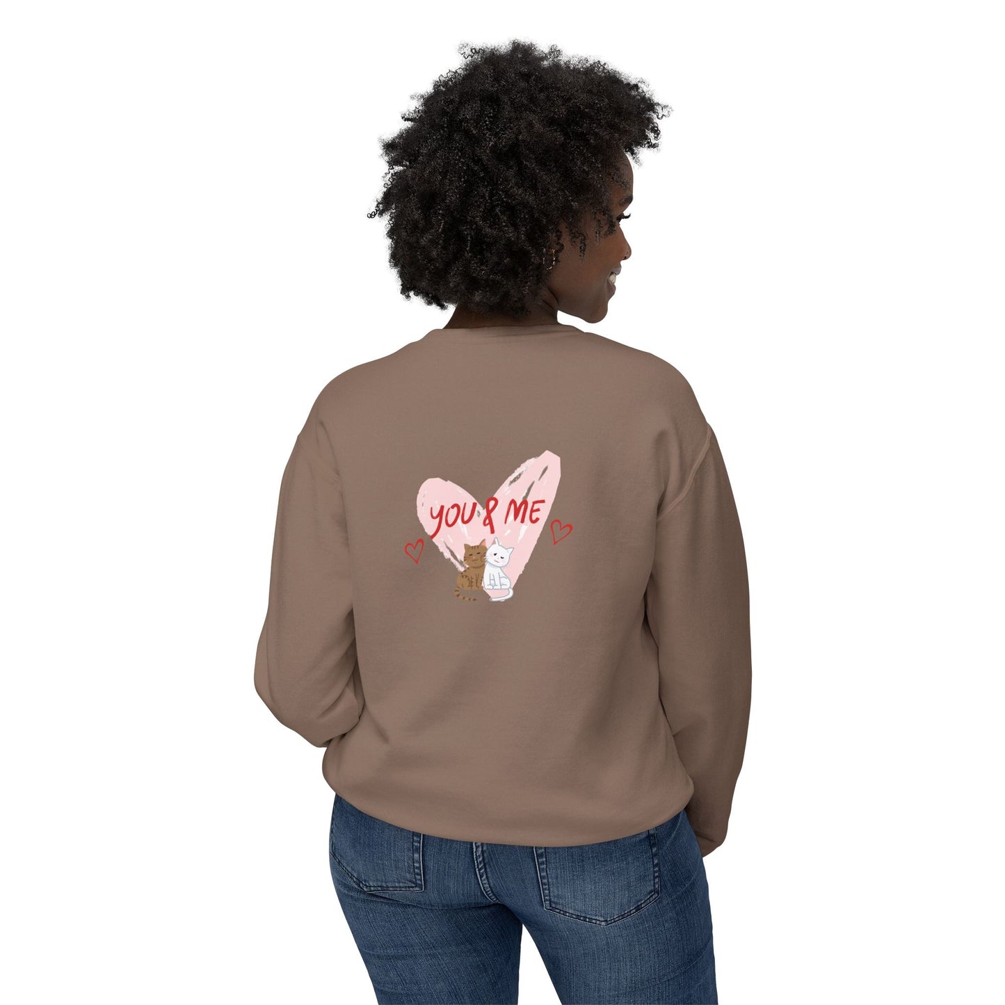 Love is_ Women's Lightweight Crewneck Sweatshirt