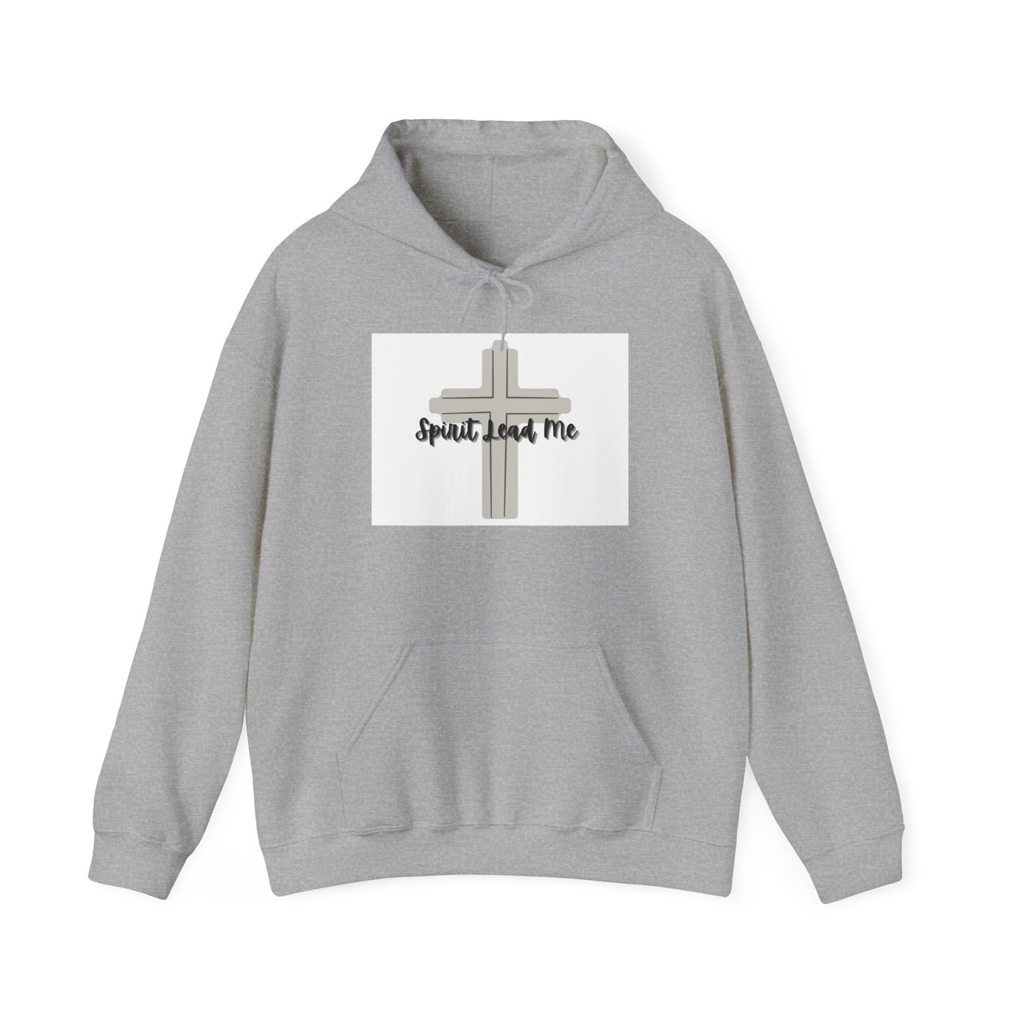 Spirit lead me Psalm 34:14 Unisex Heavy Blend™ Hooded Sweatshirt