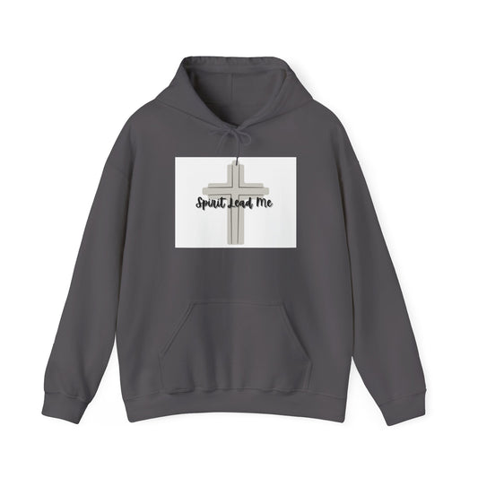 Spirit lead me Psalm 34:14 Unisex Heavy Blend™ Hooded Sweatshirt