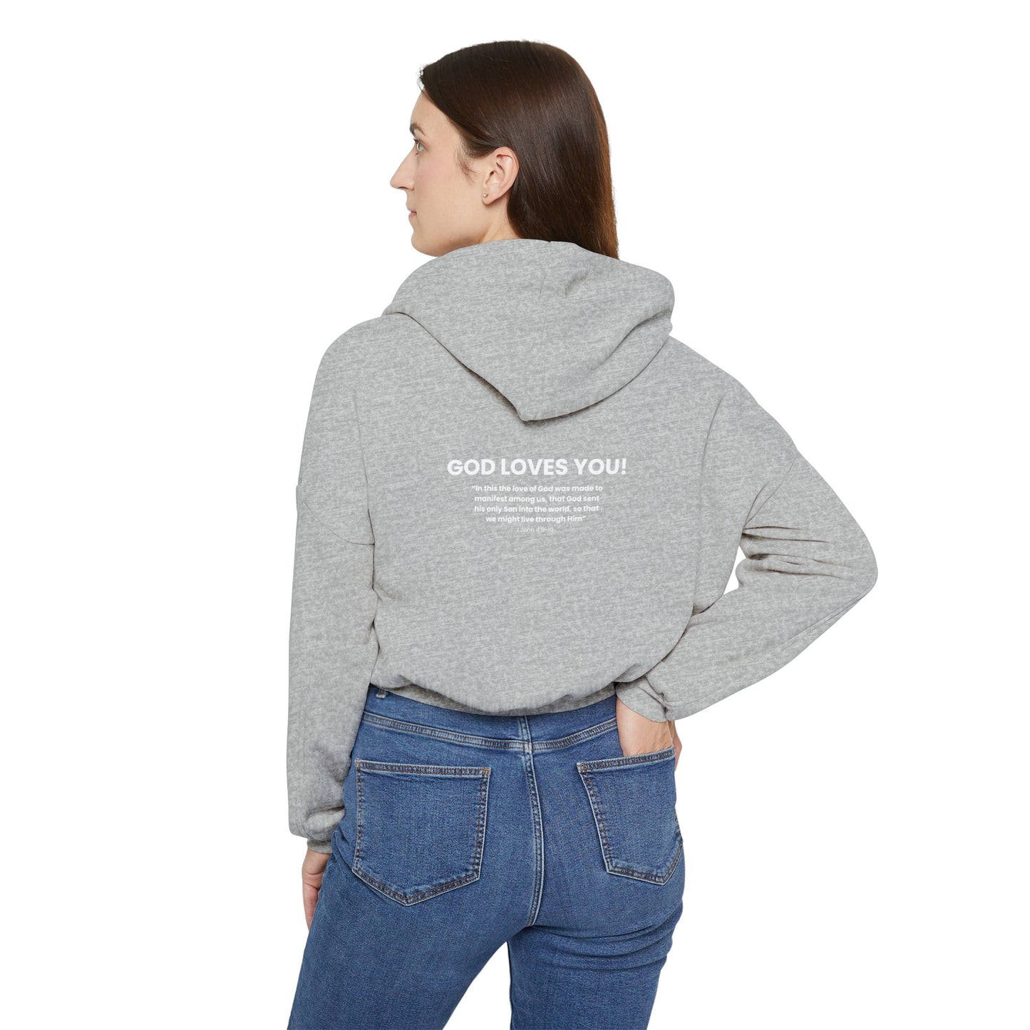 LITERALLY Women's Cinched Bottom Hoodie