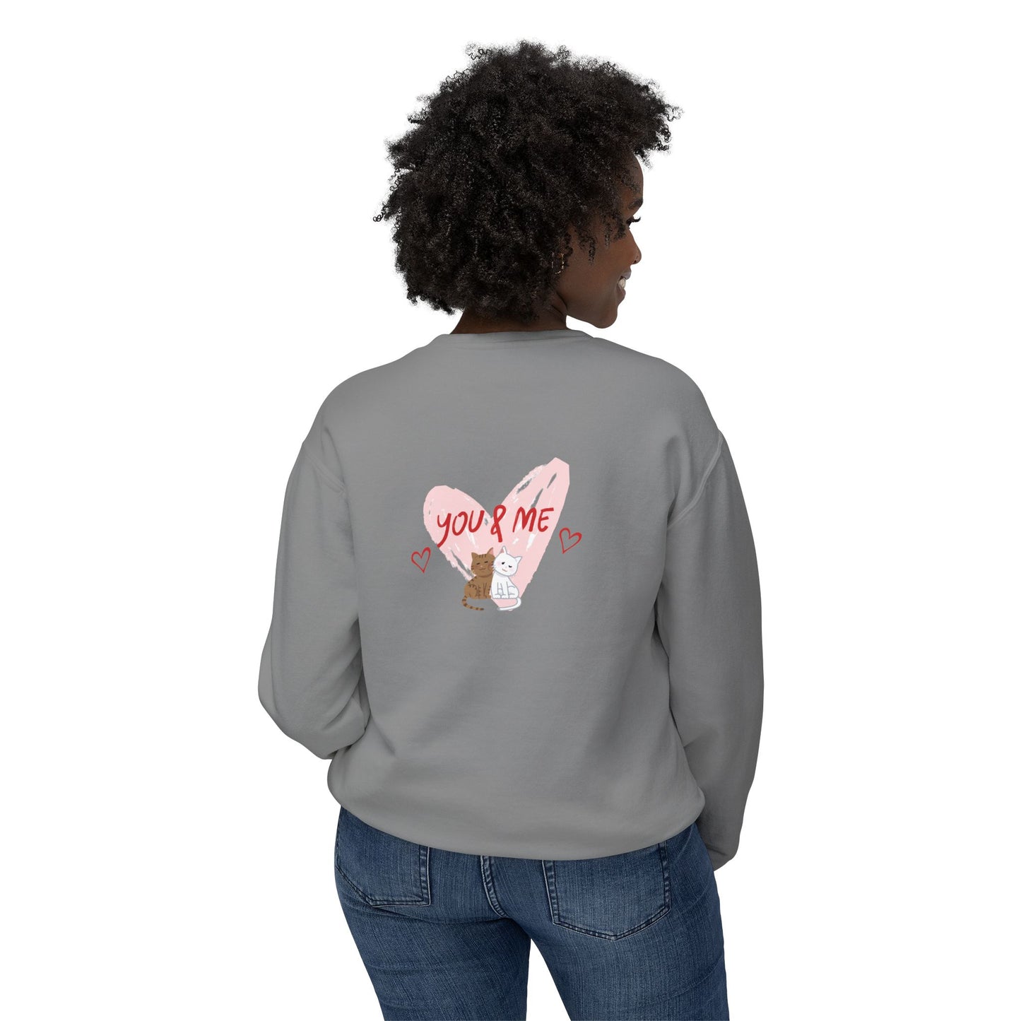 Love is_ Women's Lightweight Crewneck Sweatshirt