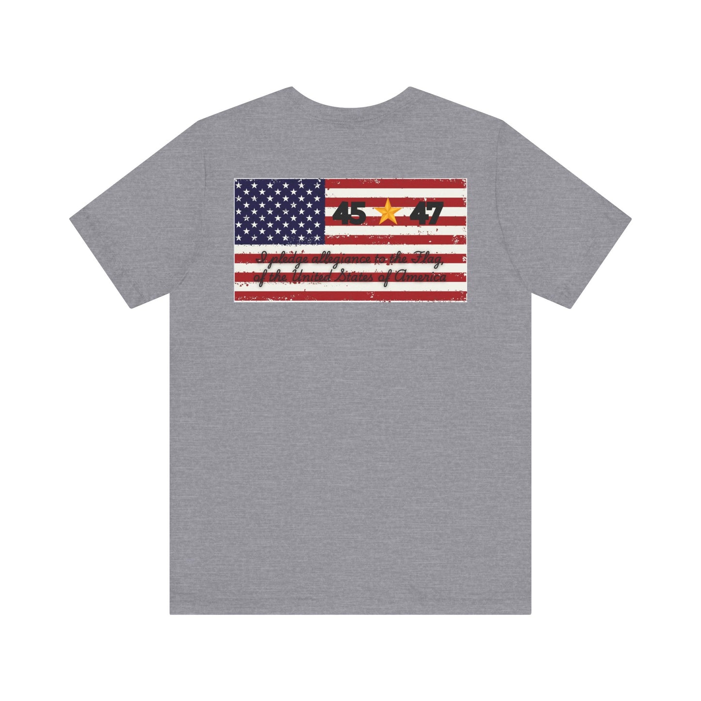 Men's 45*47 Trump Shirt -Jersey Short Sleeve Tee