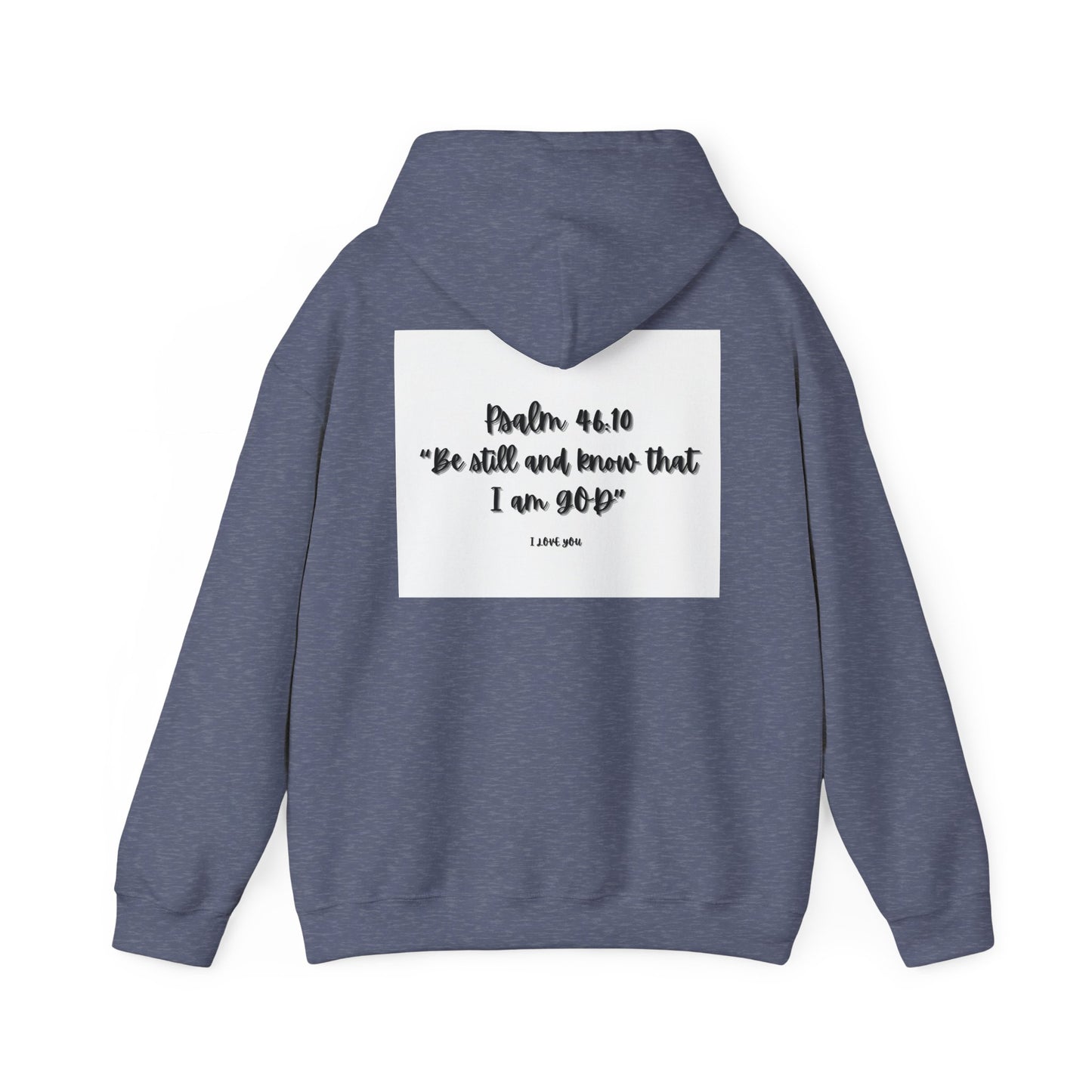 Spirit lead me Psalm 46 10 Unisex Heavy Blend™ Hooded Sweatshirt