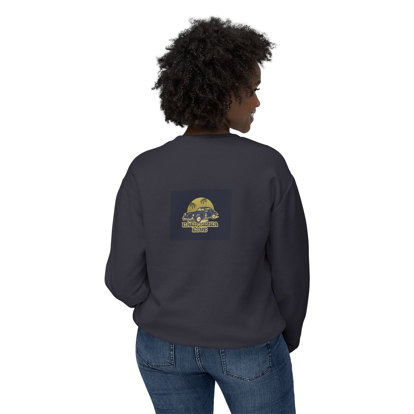 Cali Style - Unisex Lightweight Crewneck Sweatshirt