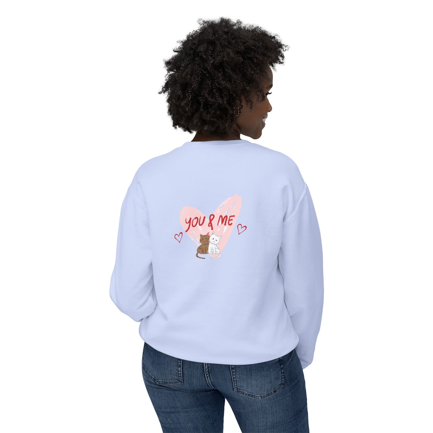 Love is_ Women's Lightweight Crewneck Sweatshirt