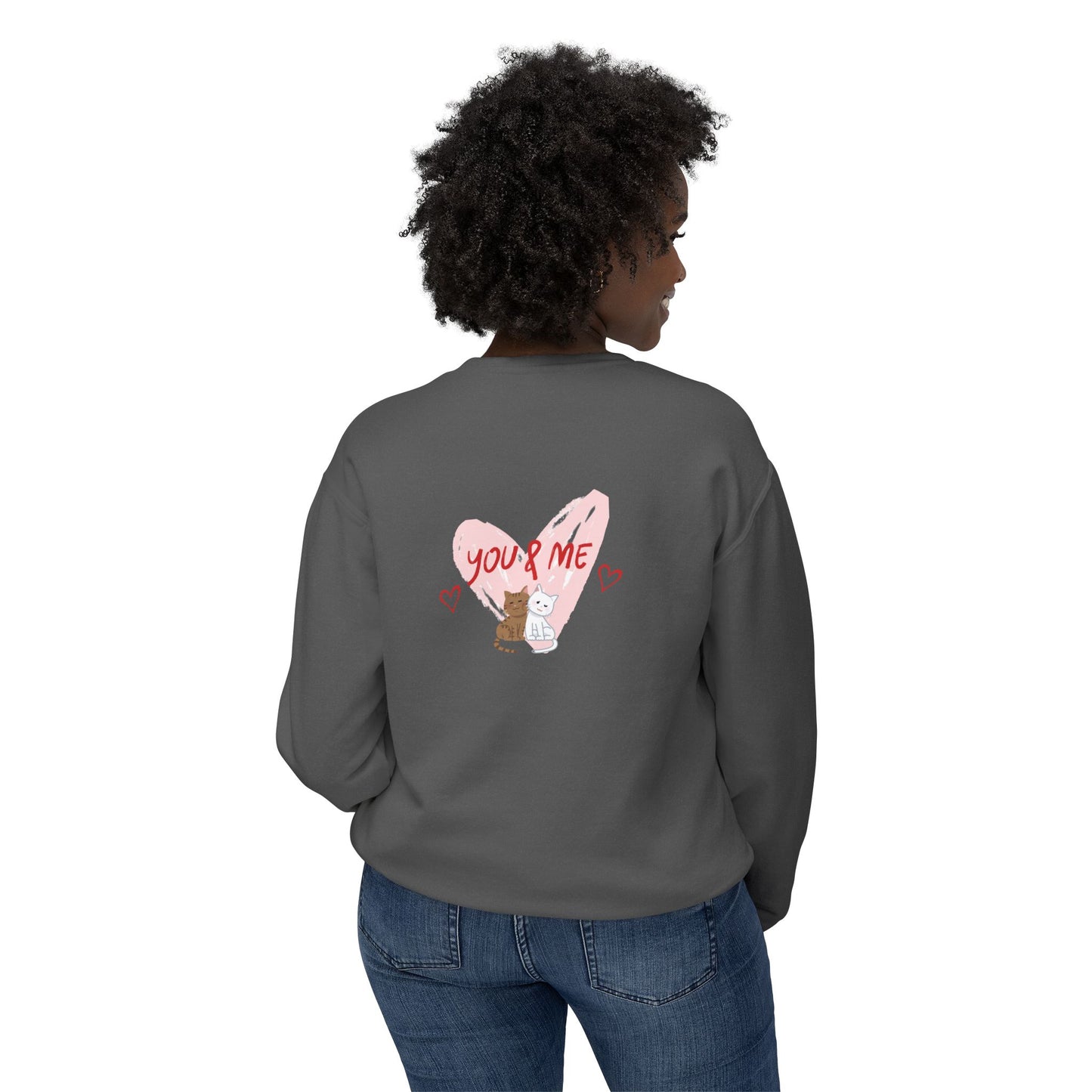 Love is_ Women's Lightweight Crewneck Sweatshirt