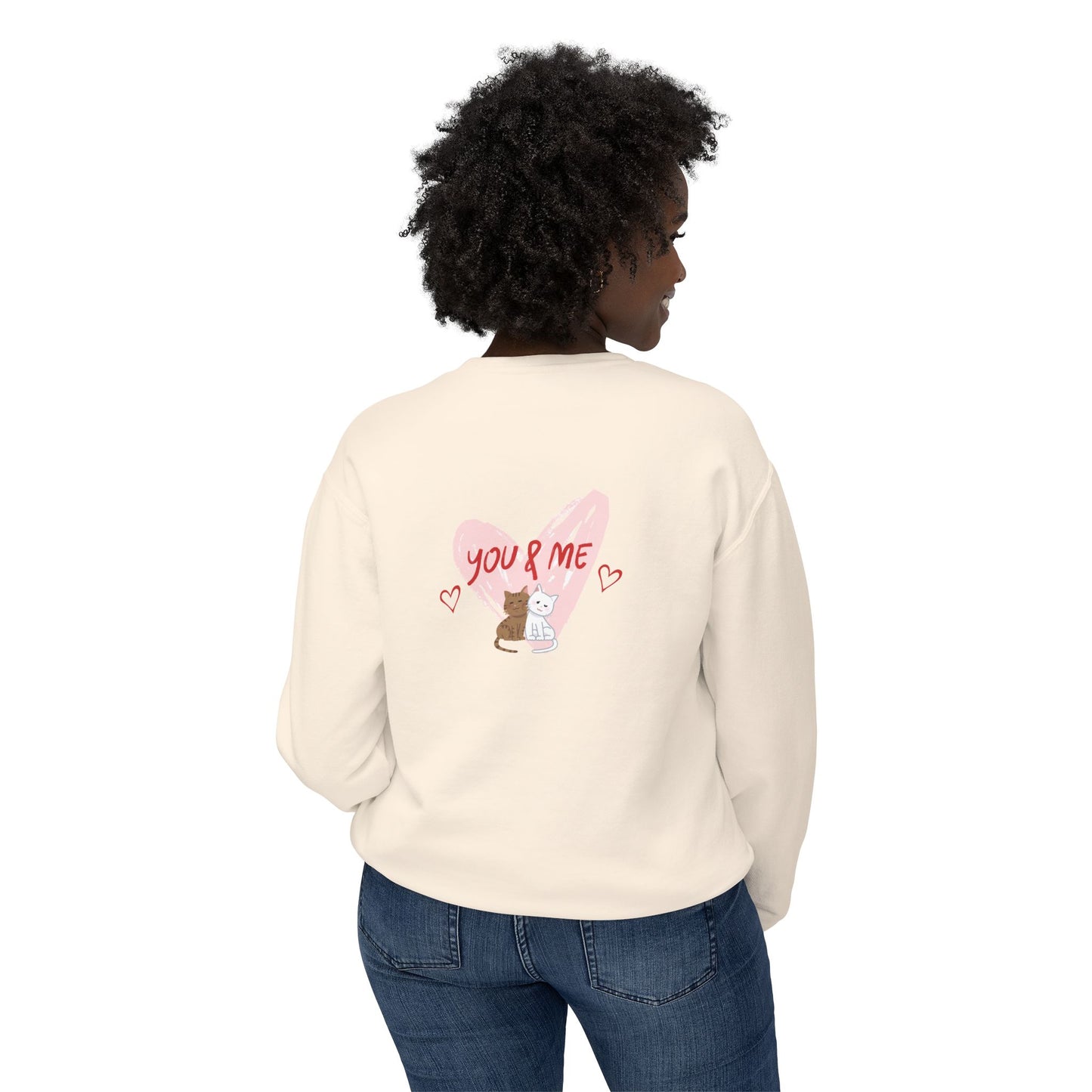 Love is_ Women's Lightweight Crewneck Sweatshirt