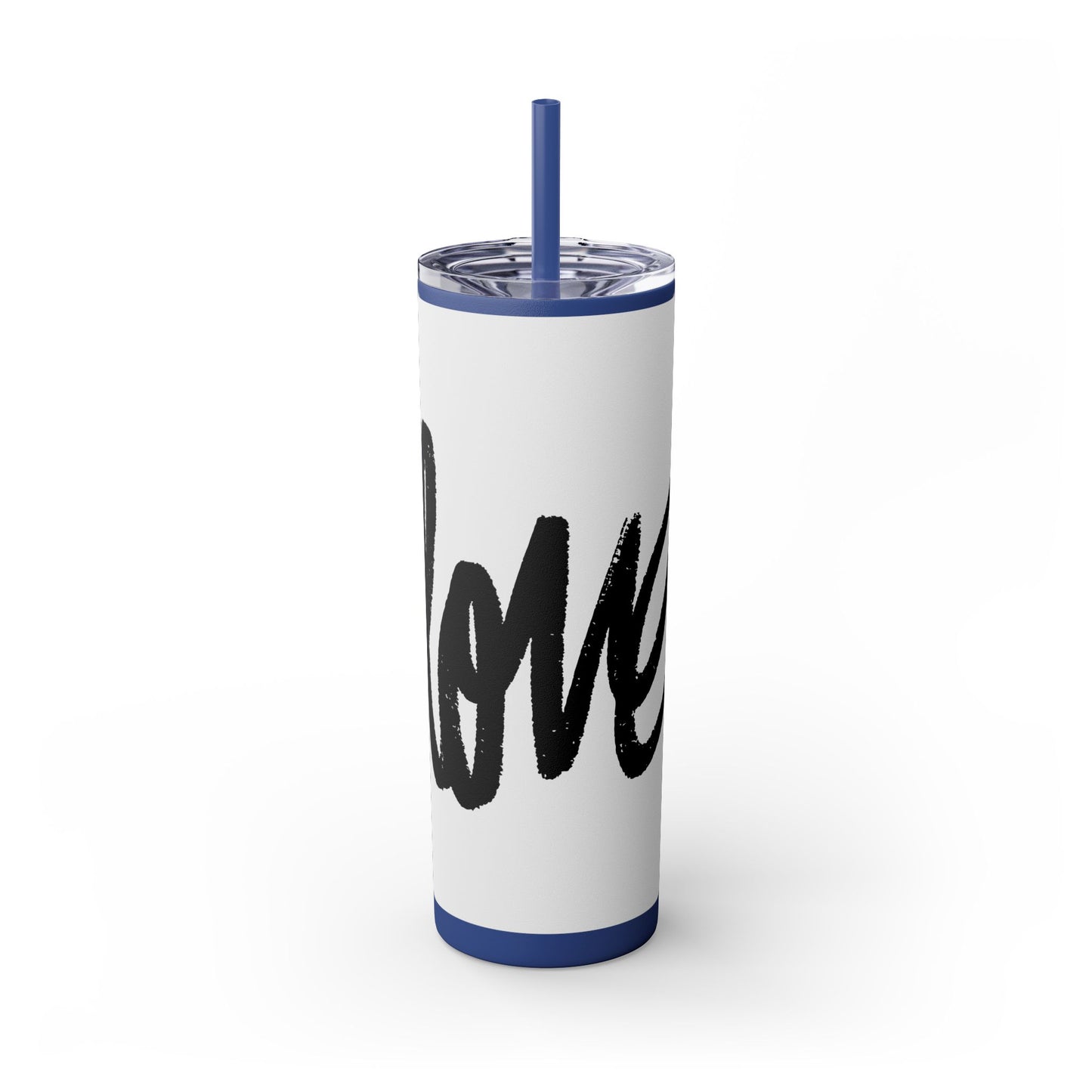 Love - Skinny Tumbler with Straw, 20oz