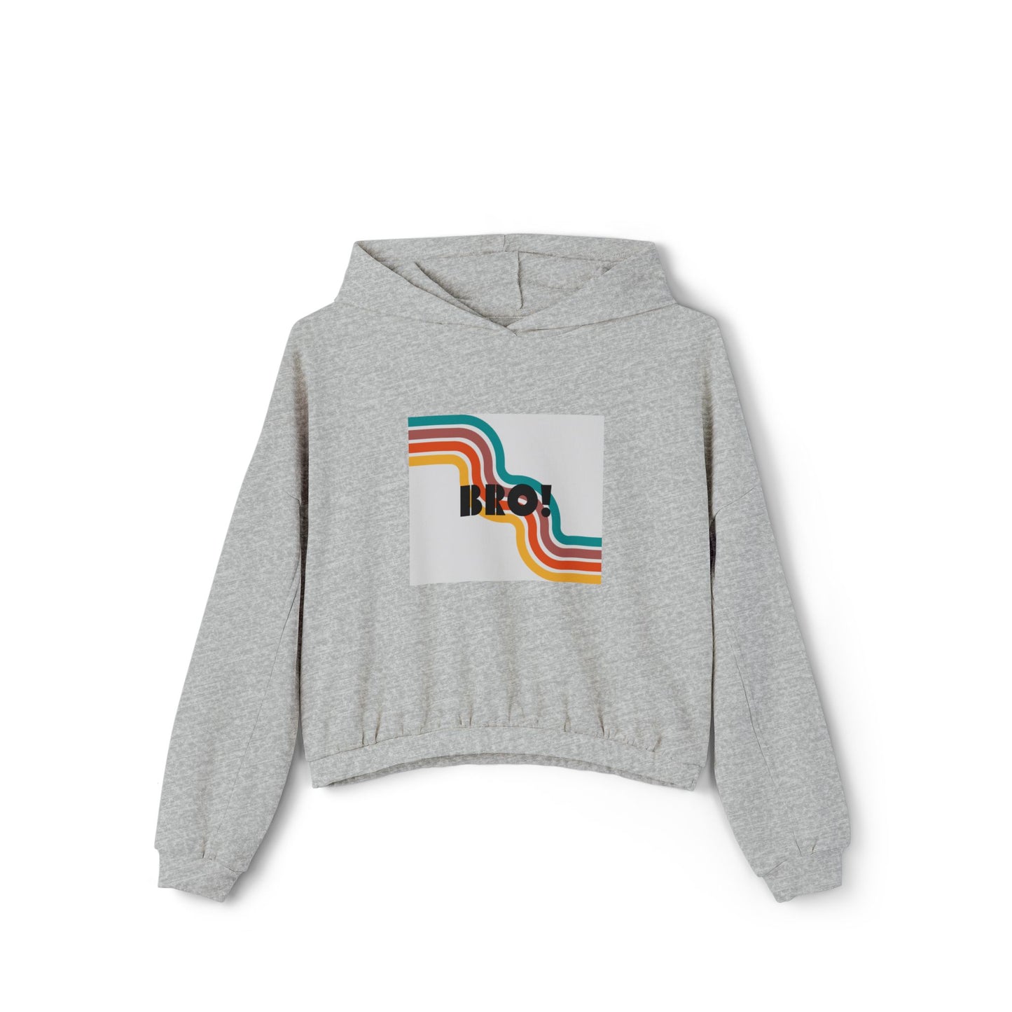 BRO! Women's Cinched Bottom Hoodie