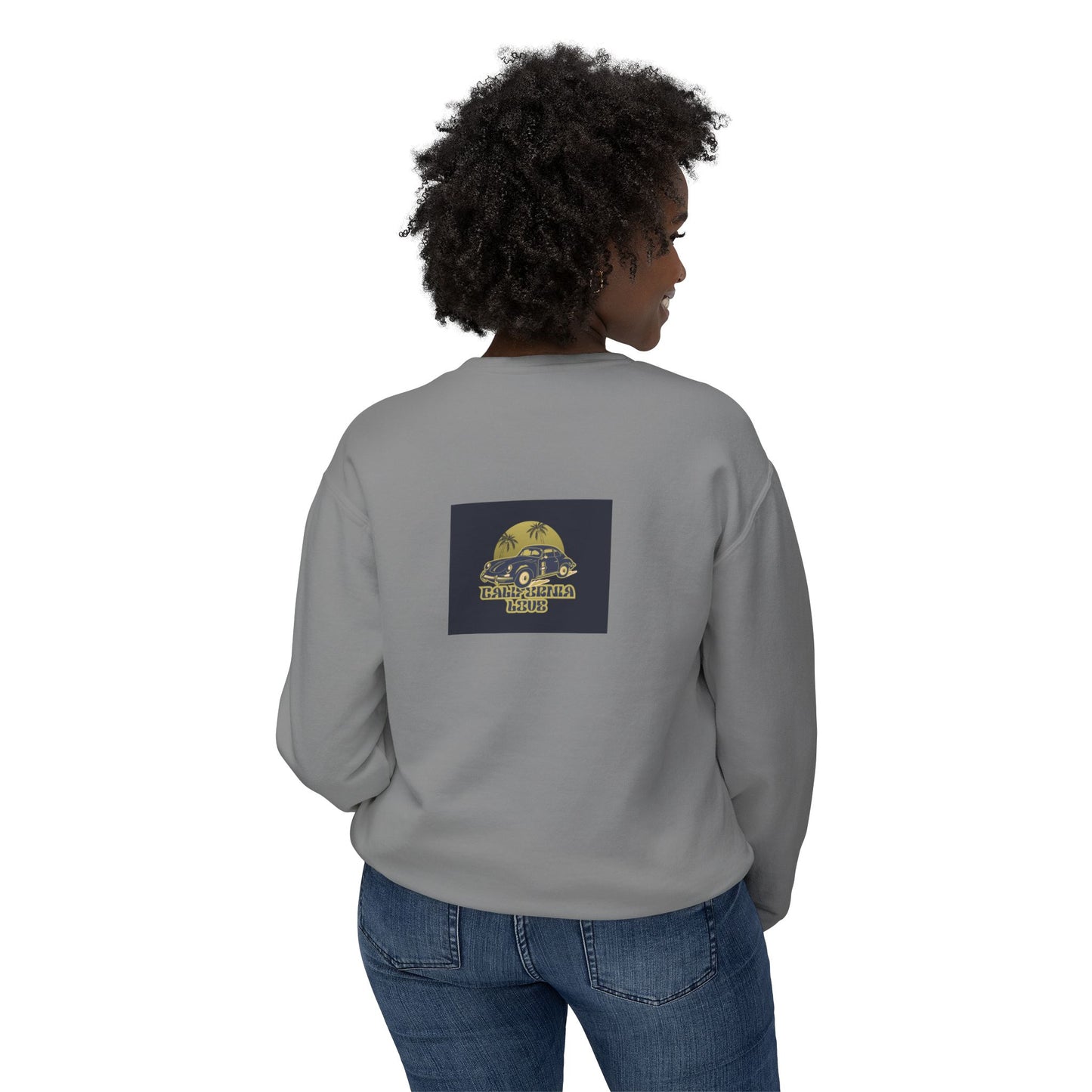 Cali Style - Unisex Lightweight Crewneck Sweatshirt