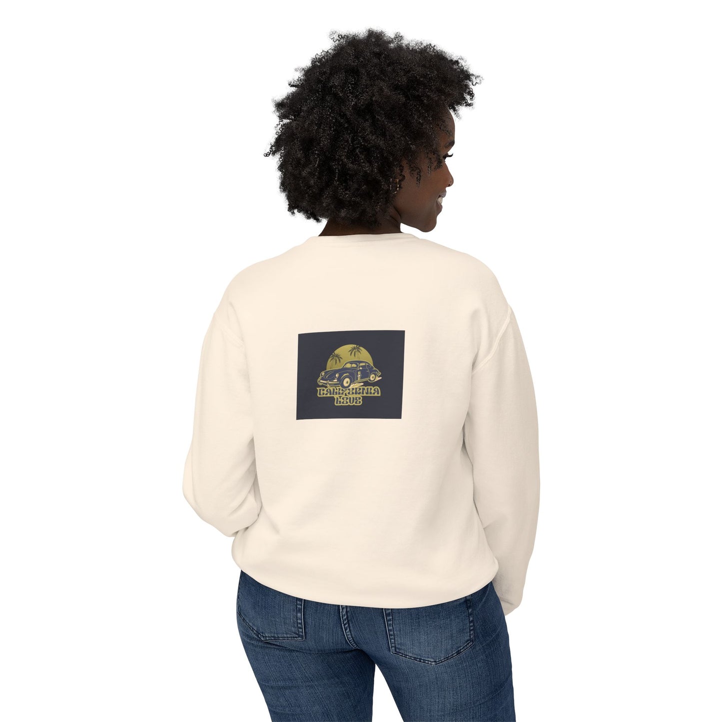 Cali Style - Unisex Lightweight Crewneck Sweatshirt