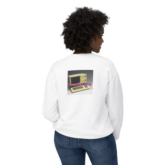 DROP ME A LINE Unisex Lightweight Crewneck Sweatshirt