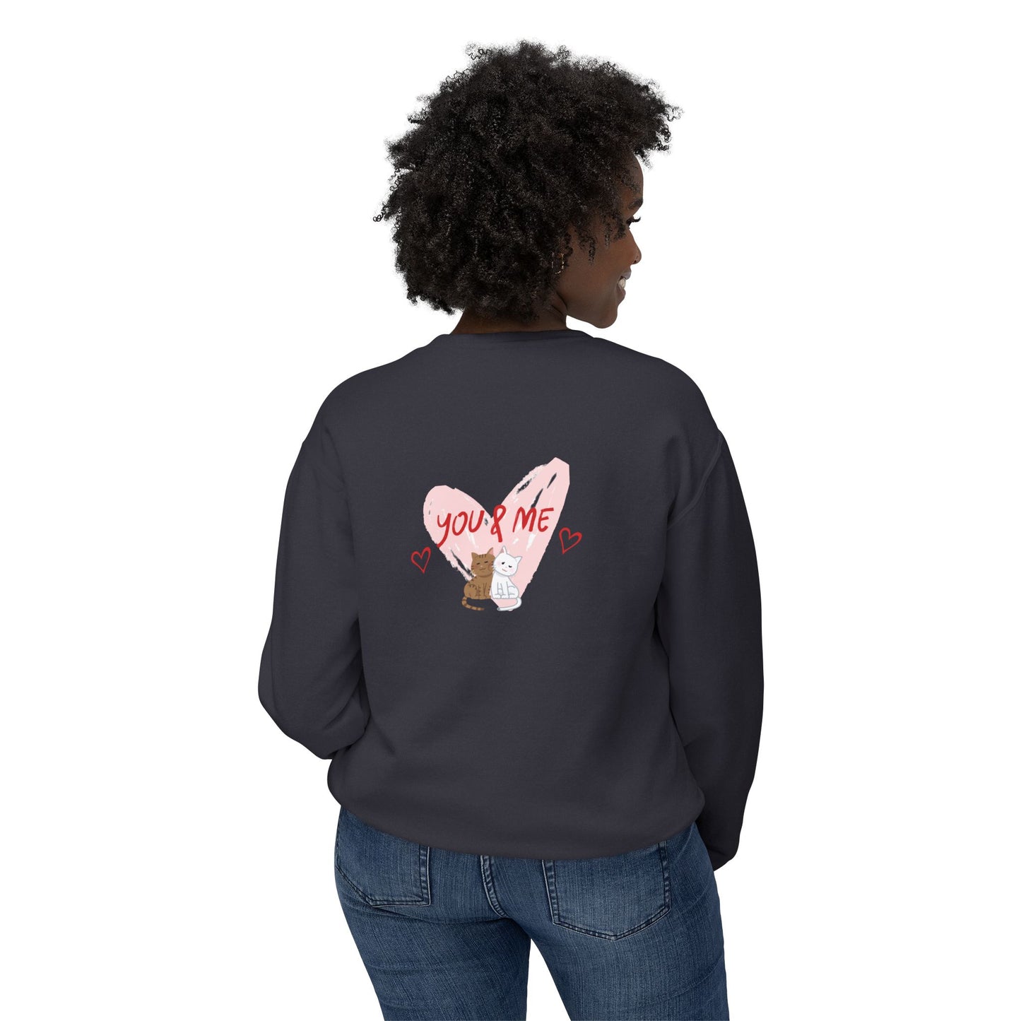 Love is_ Women's Lightweight Crewneck Sweatshirt