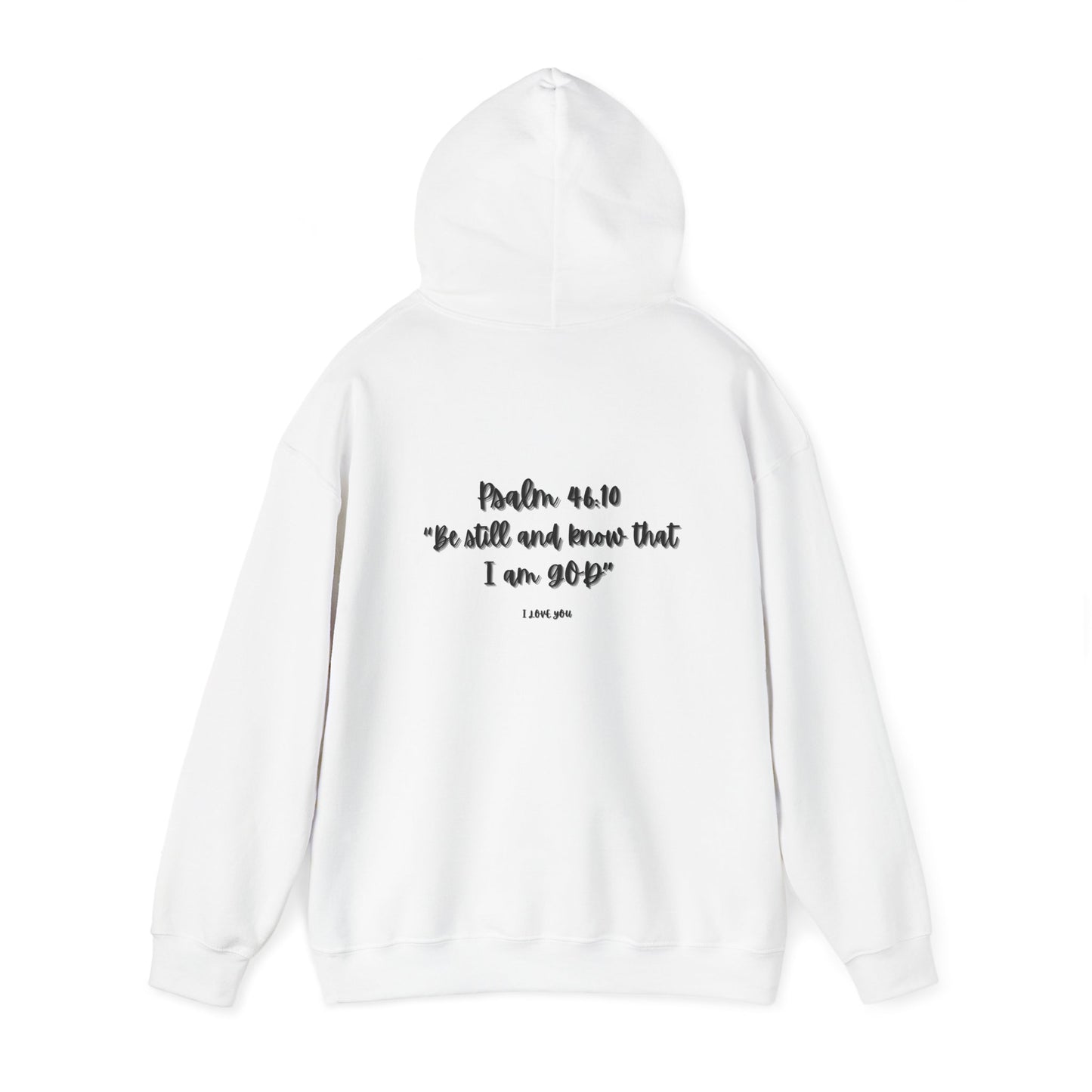 Spirit lead me Psalm 46 10 Unisex Heavy Blend™ Hooded Sweatshirt