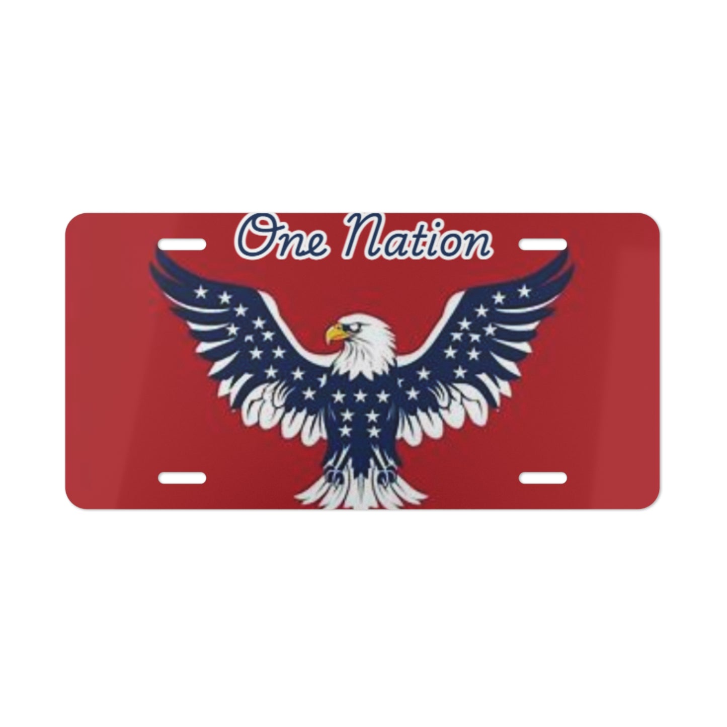 One Nation Vanity Plate